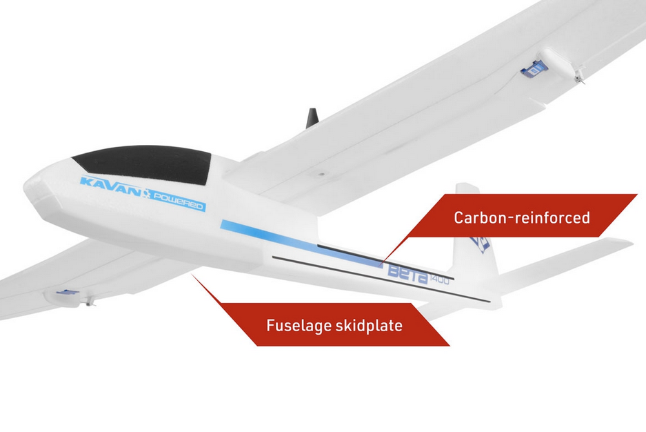 Beta 1400mm RTF Bleu Kavan Débutant / Trainer